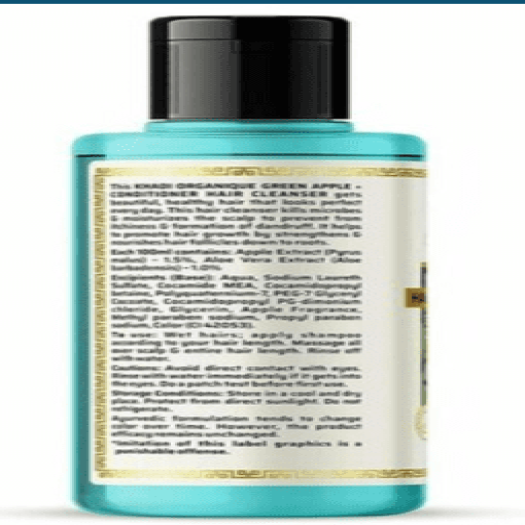 Khadi Organique Green Apple + Conditioner Hair Cleanser