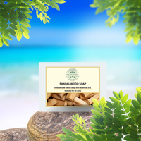 Sandalwood Soap by Khadi Satva – Herbal Cleanse with Classic Sandalwood Essence