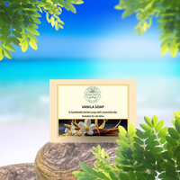 Vanilla Soap by Khadi Satva – Creamy & Aromatic Herbal Cleanser