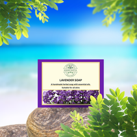 Lavender Soap by Khadi Satva – Soothing & Aromatic Herbal Cleanse