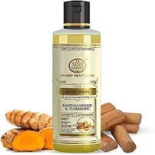 Khadi Natural Sandalwood & Turmeric Body Wash (SLS à ¤â€Ã ¤° à ¤ªà ¥ˆà ¤°à ¤¾à ¤¬à ¥‡à ¤¨ à ¤«à ¤¼à ¥Âà ¤°à ¥€)