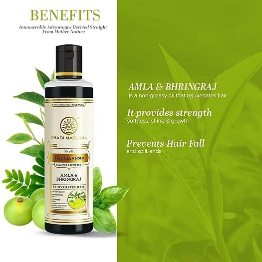 Khadi Natural Amla & Bhringraj Shampoo