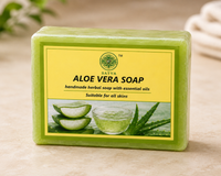 Satva Aloe Vera Soap | Handmade Herbal Bath Soap with Aloe Vera | 125g