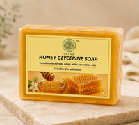 Satva Honey Glycerine Soap | Handmade Moisturizing Bath Soap for Soft Skin | 125g