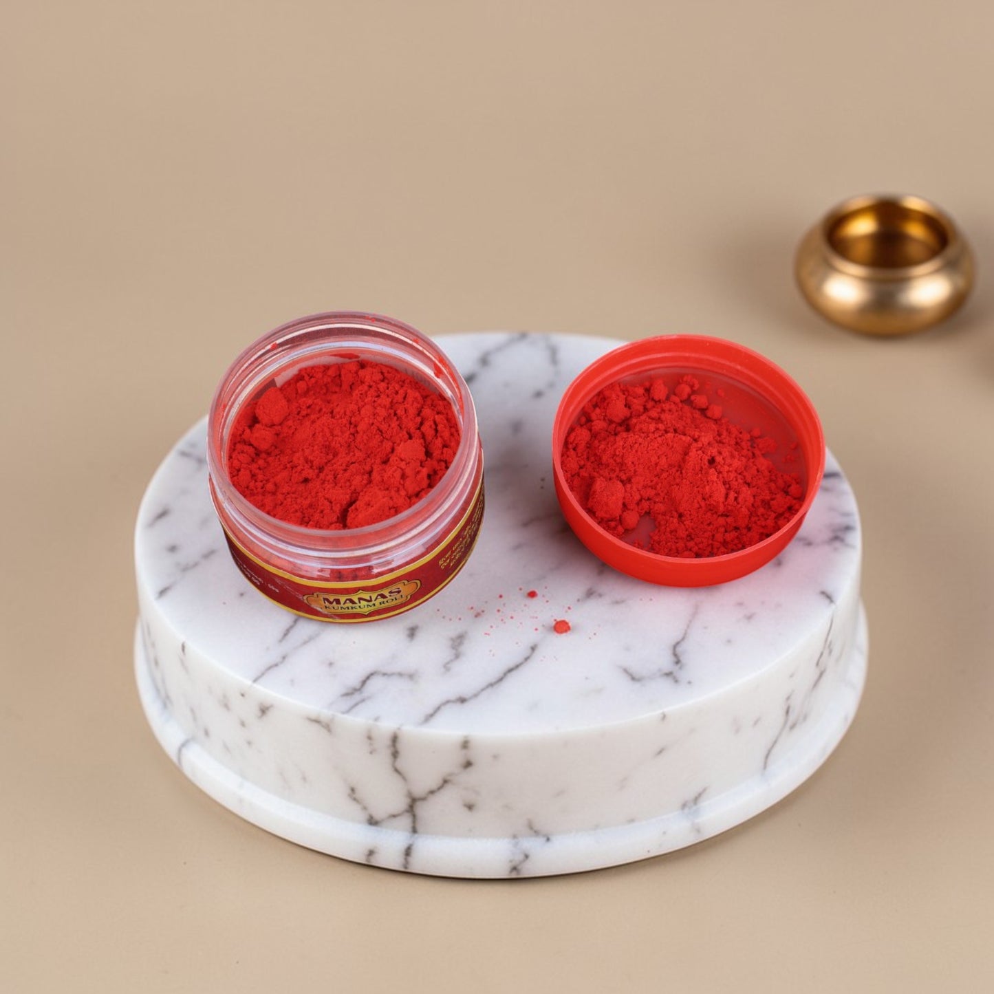 Adhunik Swadeshi Bhandar Kumkum Roli | Pooja Tilak Kumkum | Sacred Ritual Powder|50g