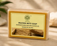 Satva Multani Mitti Soap | Handmade Herbal Bath Soap with Multani Mitti | 125g