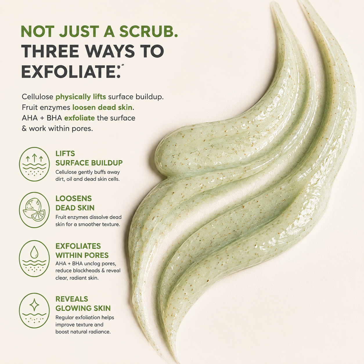Satva Neem Face Scrub for Gentle Facial Exfoliation