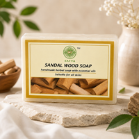 Satva Sandalwood Soap | Handmade Herbal Bath Soap with Sandalwood | 125g