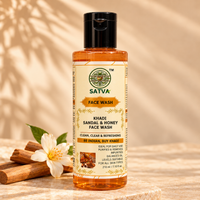 SATVA Khadi Sandal & Honey Face Wash โ Daily Cleansing & Oil Balancing, 210ml