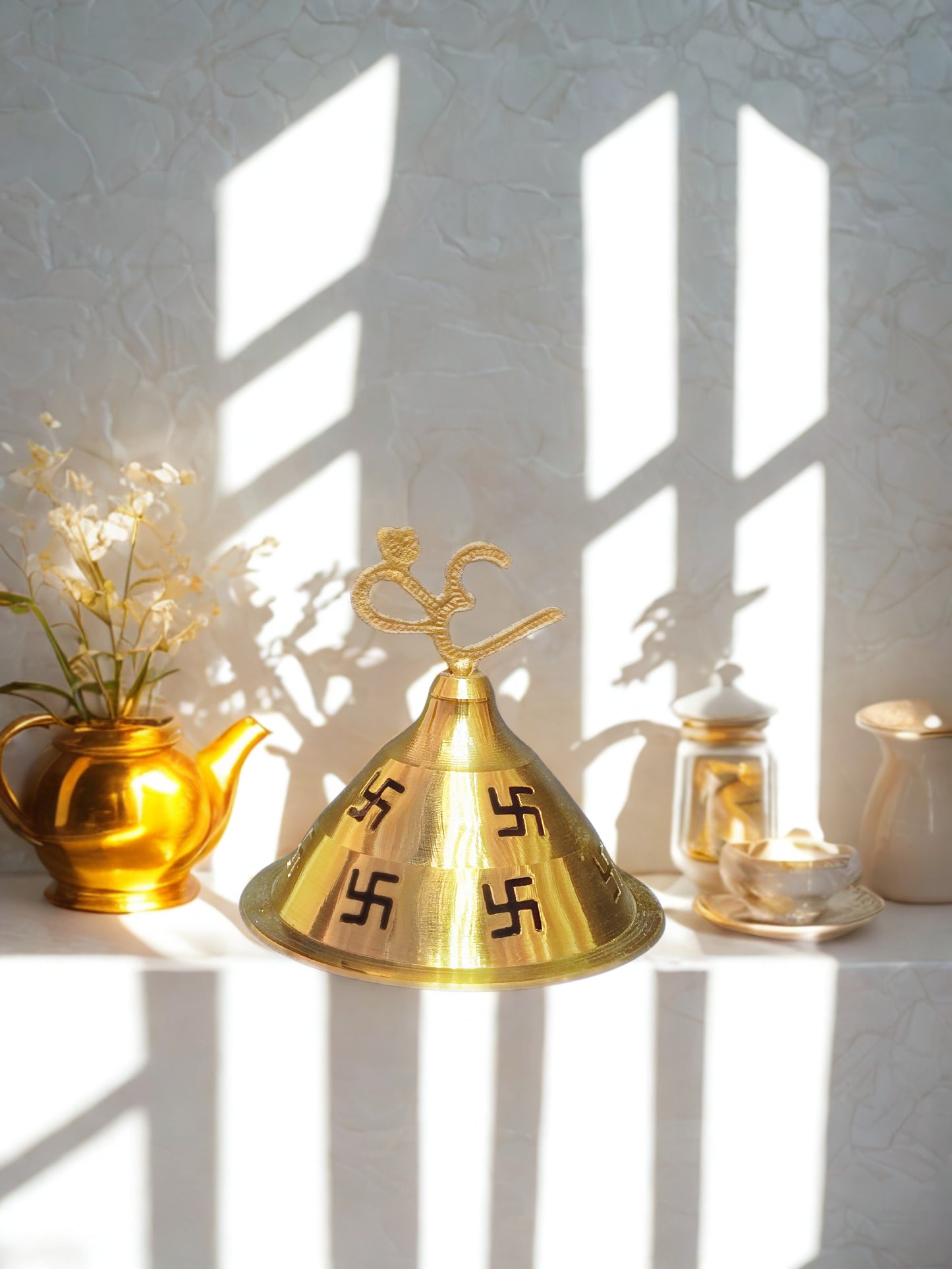 Akhand Deep Oil Lamp – Long-Lasting Traditional Hindu Pooja Diya for Home & Temple