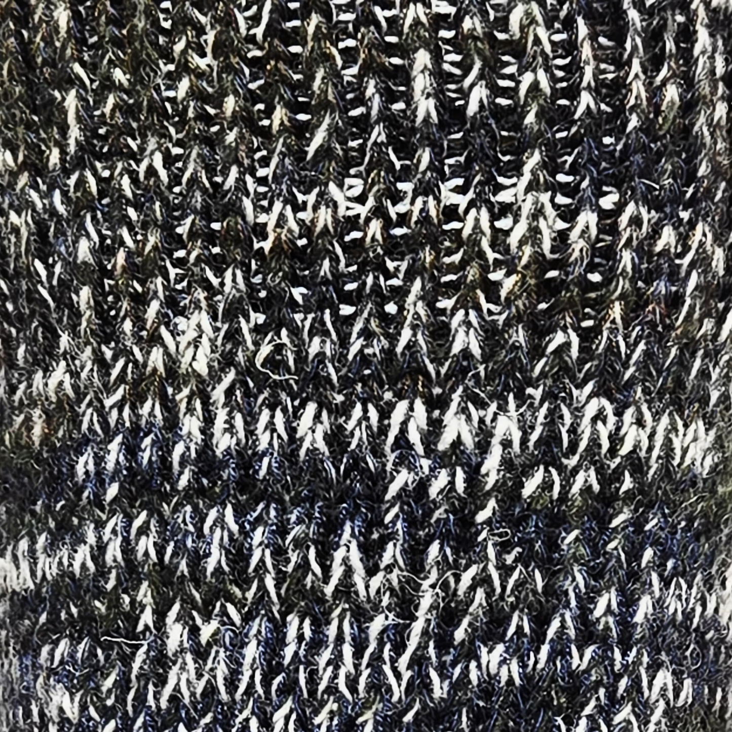 Premium Charcoal Grey Marled Woolen Socks – Unisex Thick Thermal Winter Crew Socks with Textured Knit