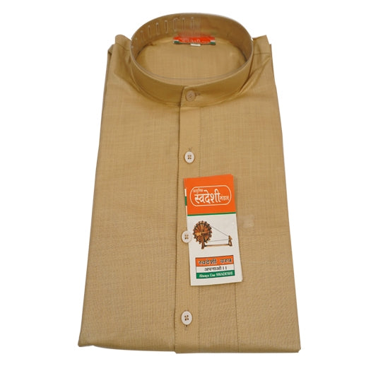 Khadi Cotton Long Kurta (Full Sleeves)