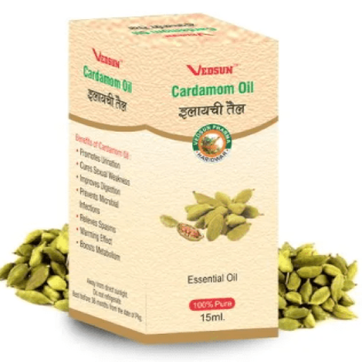 Vedsun Cardamom Oil (Ã Â¤â€¡Ã Â¤Â²Ã Â¤Â¾Ã Â¤â€¡Ã Â¤Å¡Ã Â¥â‚¬ Ã Â¤Â¤Ã Â¥â€¡Ã Â¤Â²)