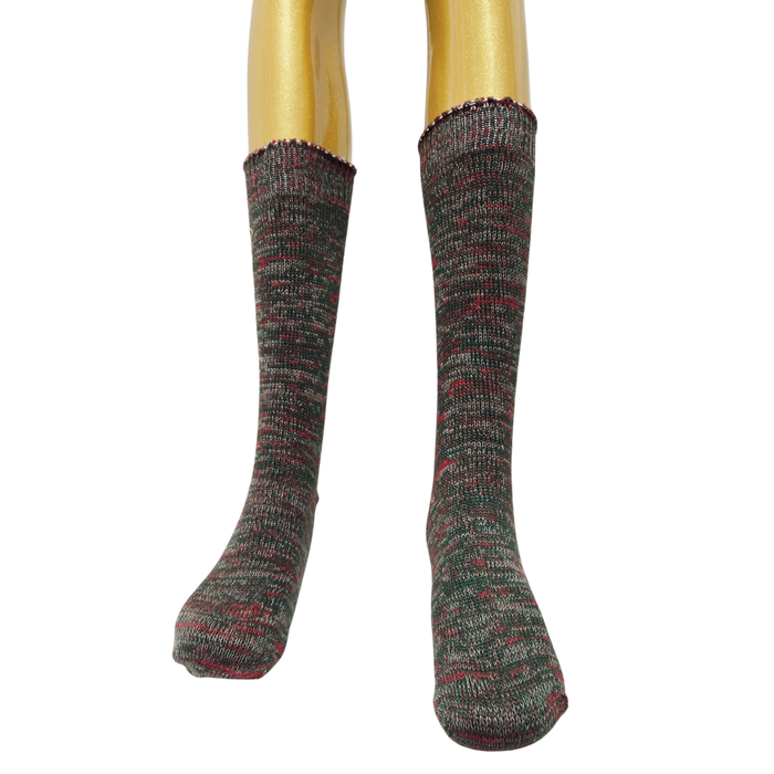 Winter Wool Knit Crew Socks – Warm & Comfortable Casual Socks for Men & Women