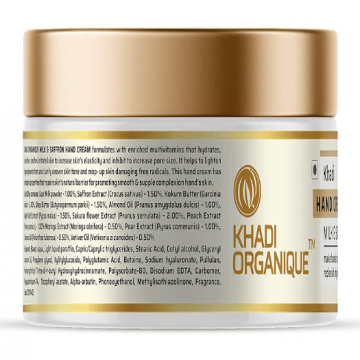 Khadi Organique Milk and Saffron
