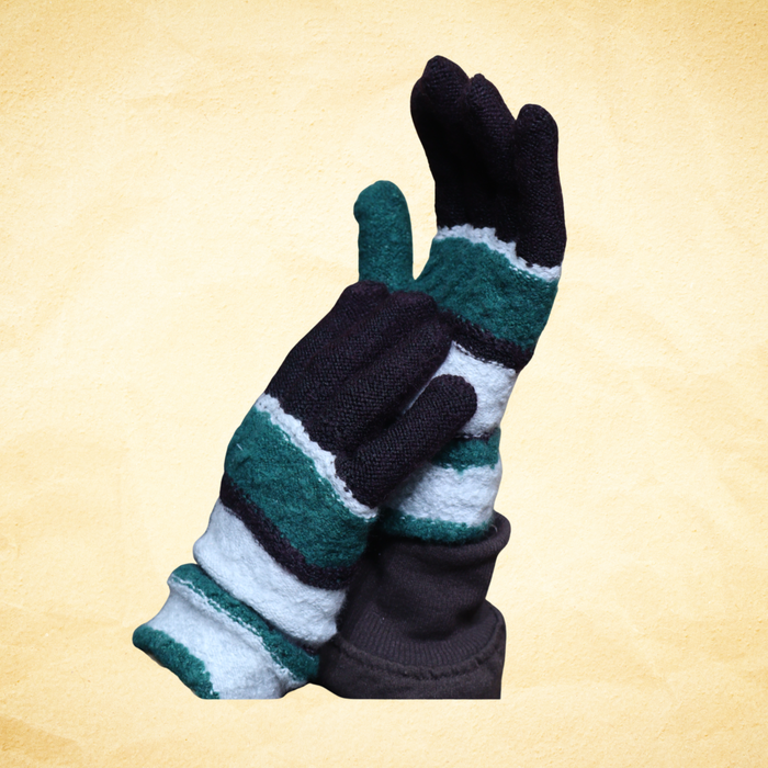 Pure Wool Hand Gloves | Warm & Comfortable Winter Wear