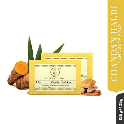 Khadi Chandan Haldi Handmade Soap