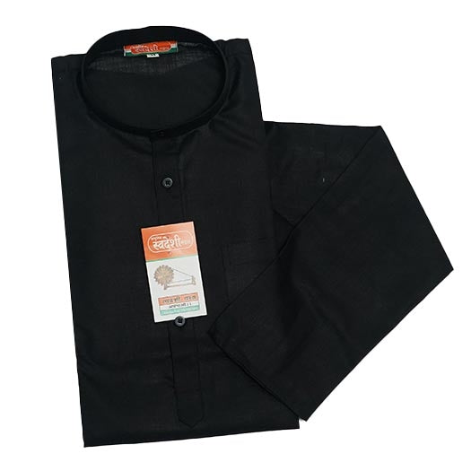 Mens Khadi Cotton Kurta (Full Sleeves)