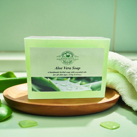 Khadi Satva Aloe Vera Herbal Bathing Soap