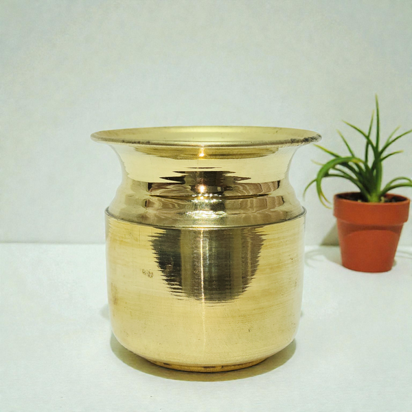 Premium Copper Puja Lota – Handcrafted Traditional Kalash for Rituals
