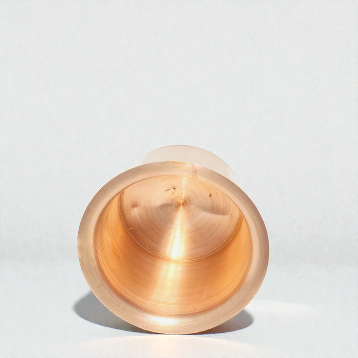 Adhunik Swadeshi Pure Copper Puja Glass – Handcrafted Acharmani Glass for Rituals