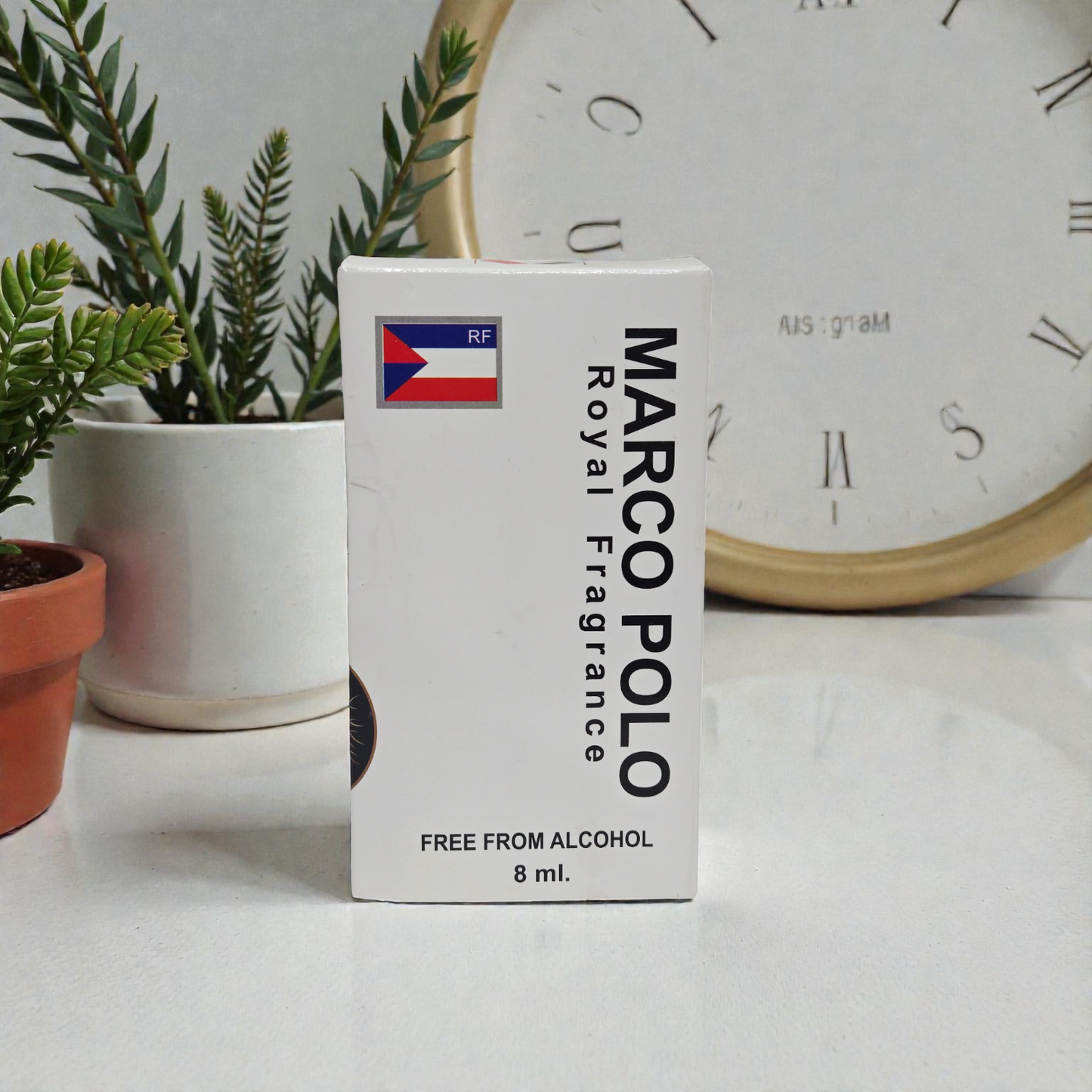 Khadi Natural Marco Polo Royal Fragrance Roll-On Perfume – 8ml Alcohol-Free Concentrated Premium Attar