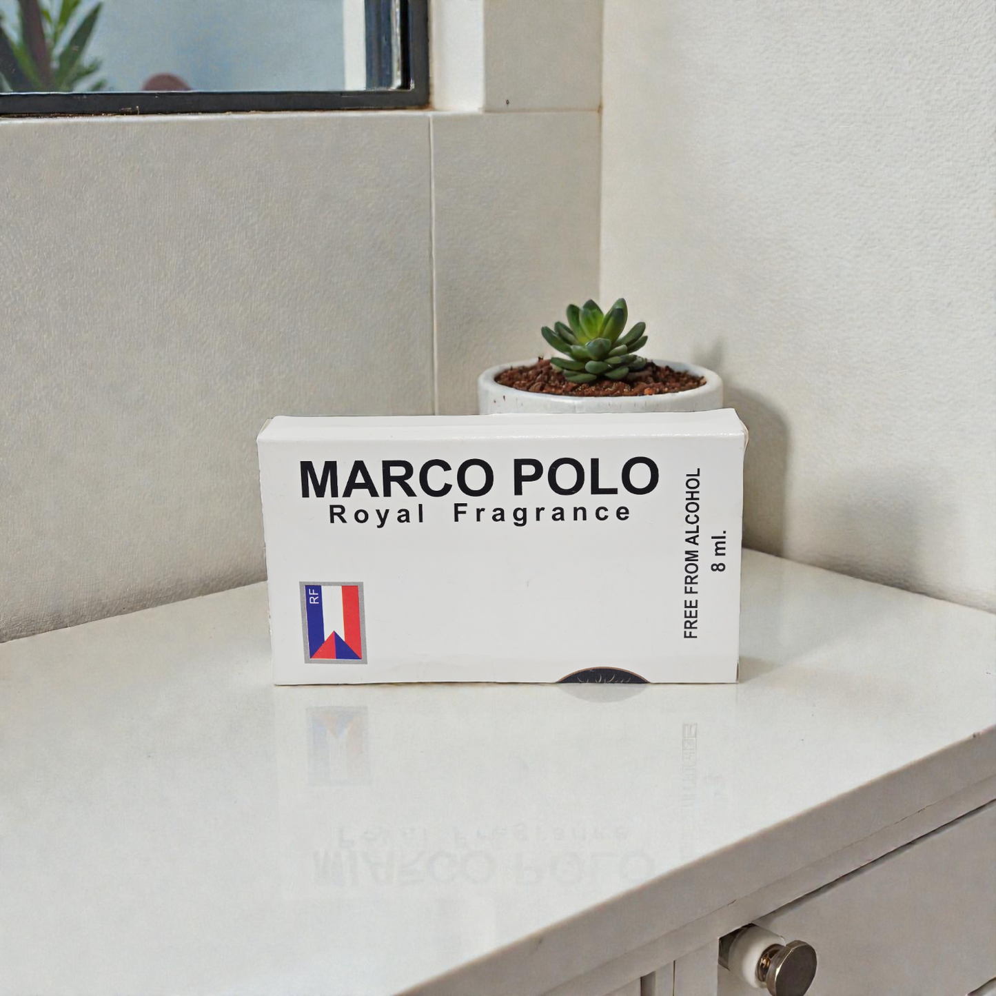 Khadi Natural Marco Polo Royal Fragrance Roll-On Perfume – 8ml Alcohol-Free Concentrated Premium Attar