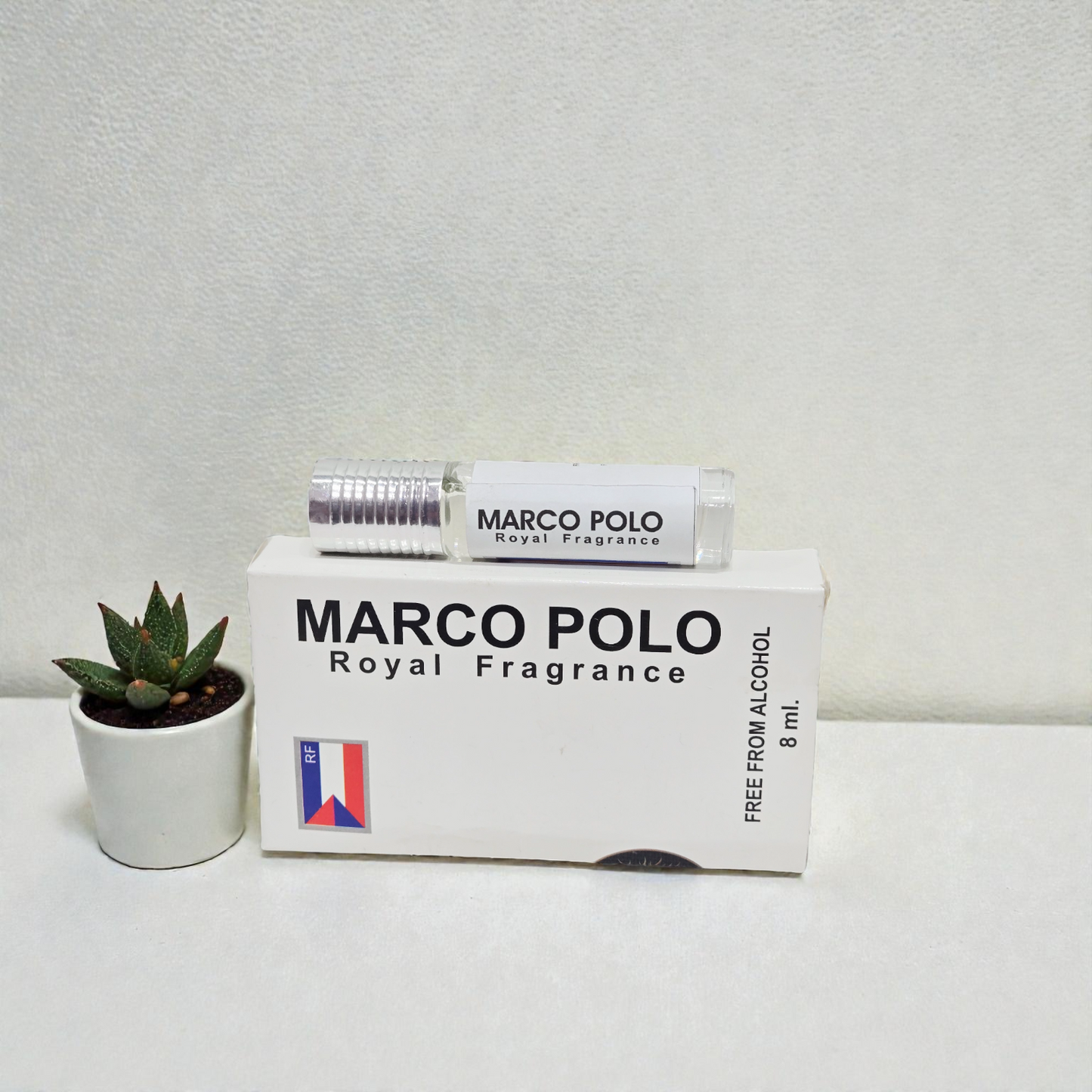 Khadi Natural Marco Polo Royal Fragrance Roll-On Perfume – 8ml Alcohol-Free Concentrated Premium Attar