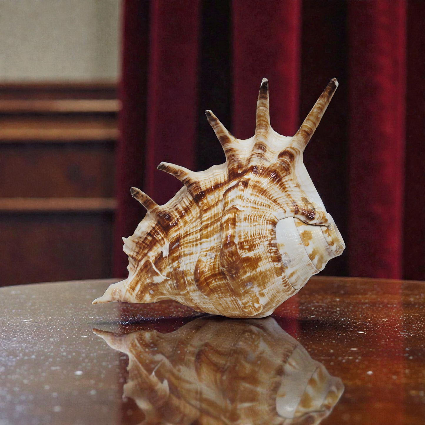 Khadi Natural Heera Shankh – Rare Right Handed Spiritual Shell for Wealth, Prosperity & Vastu