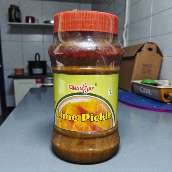 Traditional Lime Pickle – Tangy, Spicy & Authentic Indian Taste
