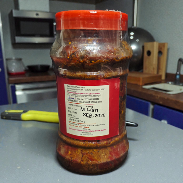Traditional Red Chilli Pickle – Spicy, Bold & Authentic Indian Achar