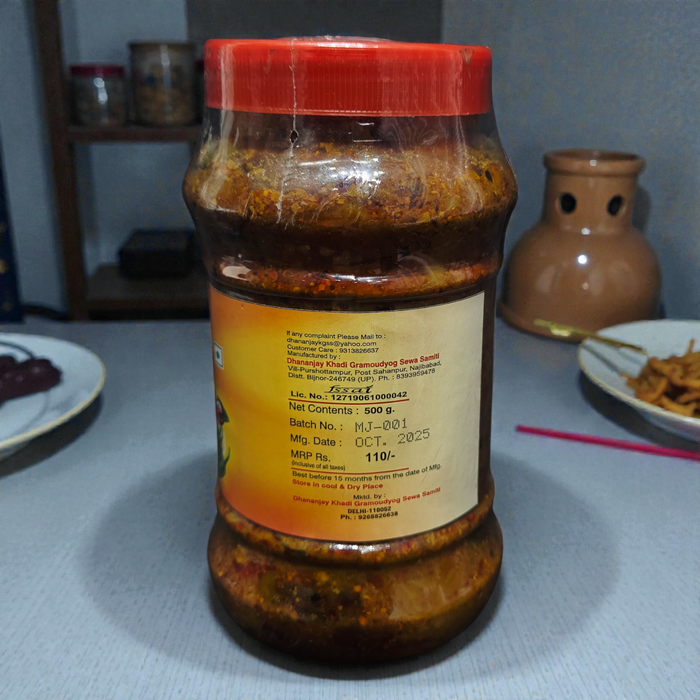 Traditional Mixed Pickle – Spicy, Tangy & Authentic Indian Achar