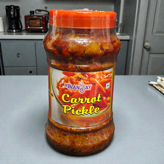 Traditional Carrot Pickle – Spicy, Tangy & Authentic Indian Achar
