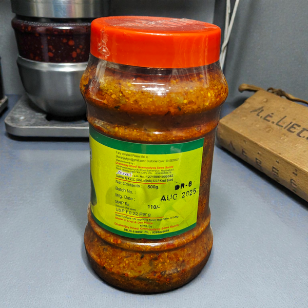 Traditional Mango Pickle – Spicy, Tangy & Authentic Indian Achar