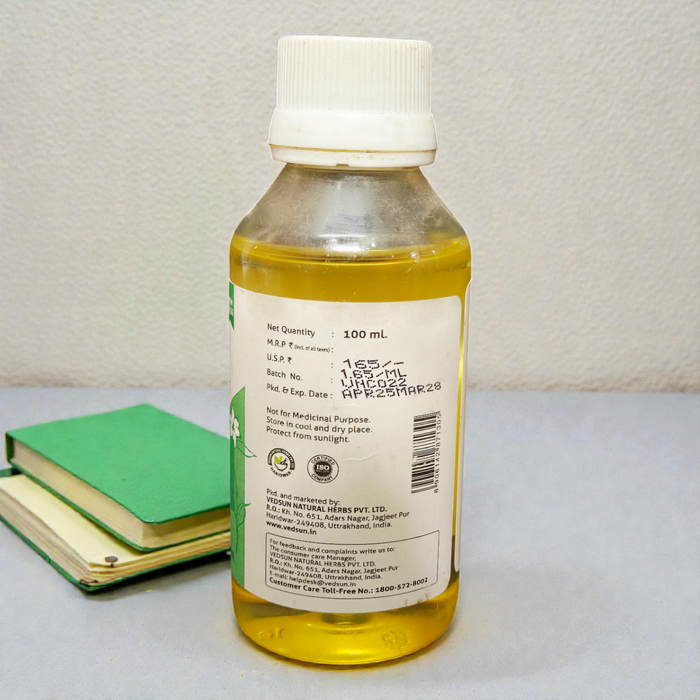 Vedsun Jasmin Oil (Chameli Tail) - 100% Pure Natural | For Hair Shine, Soft Skin & Stress Relief - 100ml