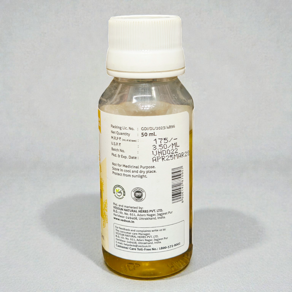 Vedsun Coriander Seeds Oil (Dhaniya Tail) - 100% Pure Natural Oil | For Hair Growth & Glowing Skin - 50ml