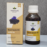Vedsun Black Seed Oil (Kalonji Tail) - 100% Pure & Ayush Approved | For Hair Growth & Hair Fall Control - 100ml