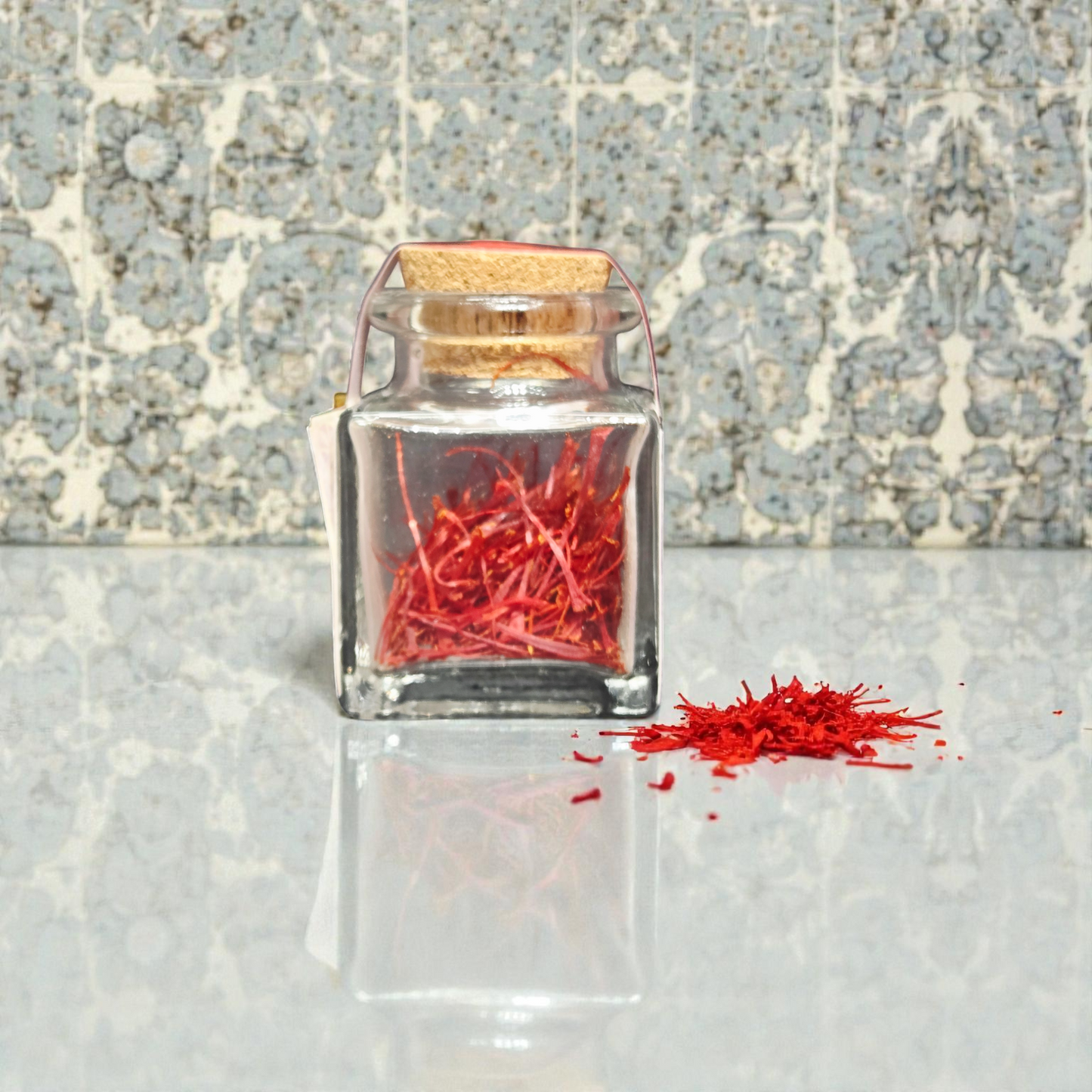 Herbicure Premium Saffron (Kesar) - 100% Pure & Natural | For Pregnancy, Skin Care & Sweets