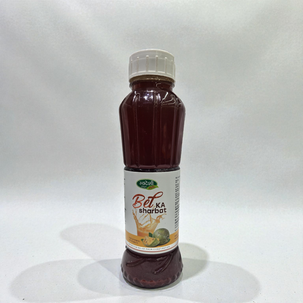 Swadeshi Bel Ka Sharbat - Natural Wood Apple Drink | Effective Relief from Constipation & Heat - 750ml