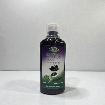 Swadeshi Karela Jamun Ras - Natural Diabetes Care Juice | Blood Sugar Control & Immunity Booster - 500ml