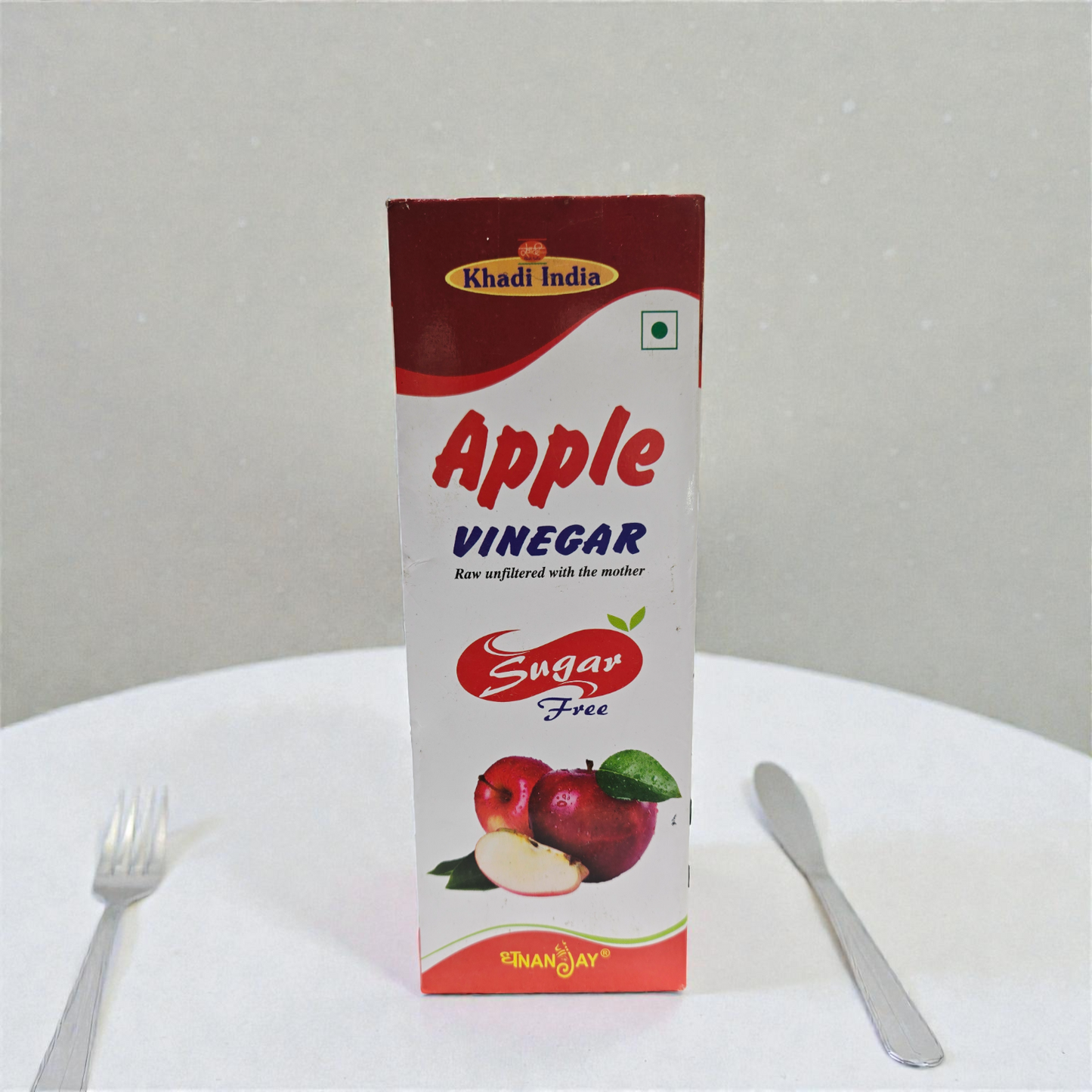 Dhanjay Apple Vinegar (Seb Sirka) - Raw Unfiltered with Mother | Sugar Free & Natural Detox