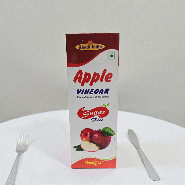 Dhanjay Apple Vinegar (Seb Sirka) - Raw Unfiltered with Mother | Sugar Free & Natural Detox
