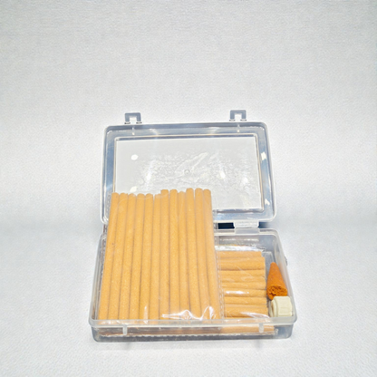 Adhunik Swadeshi Bhandar Fantasia Lavender Dhoop Sticks – Natural Lavender Fragrance Incense for Puja, Meditation & Relaxation (24 Sticks Pack)