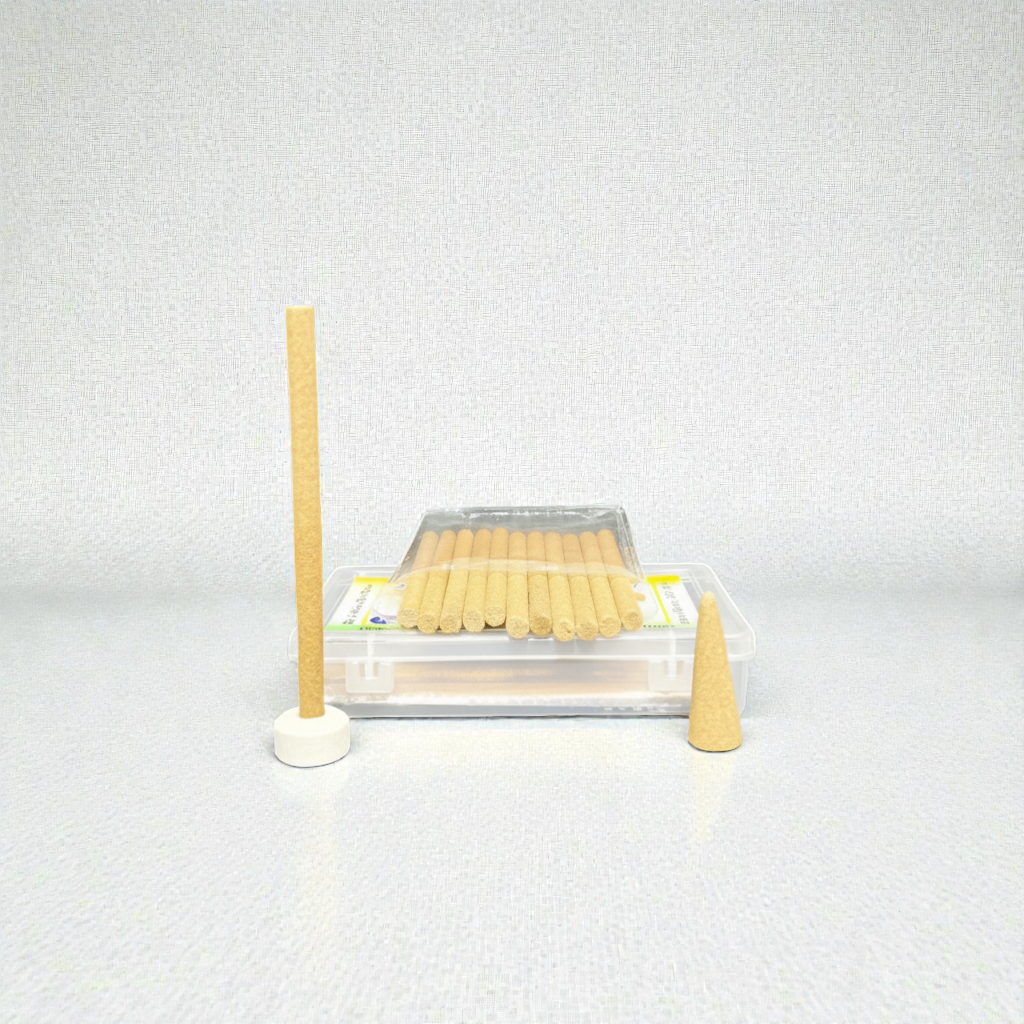 Adhunik Swadeshi Bhandar Sandal Dhoop Sticks – Natural Sandalwood Fragrance Incense for Puja, Meditation & Spiritual Rituals (24 Sticks Pack)