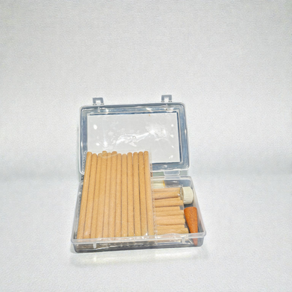 Adhunik Swadeshi Bhandar Lavender Dhoop Sticks – Natural Lavender Fragrance Incense for Puja, Meditation & Relaxation (24 Sticks Pack)