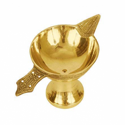 Brass Diya for Puja Small Size