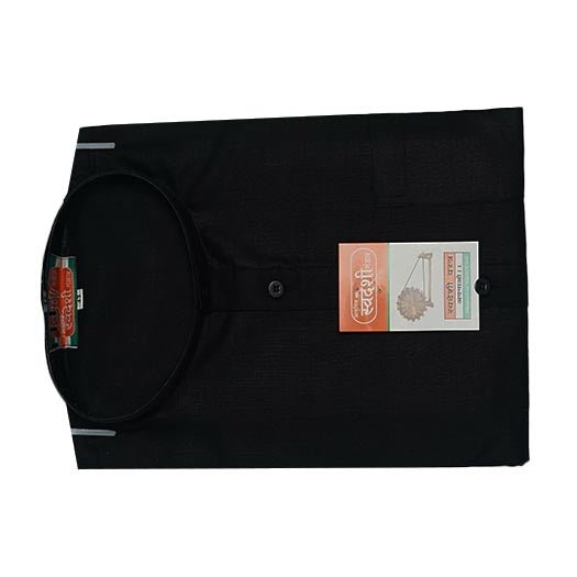 Mens Khadi Cotton Kurta (Full Sleeves)