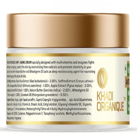 Khadi  Organique Anti- Ageing Cream
