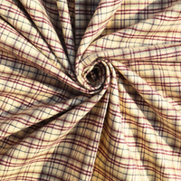 Premium Checked Woolen Fabric – Classic Beige Checks (44Inches Width)