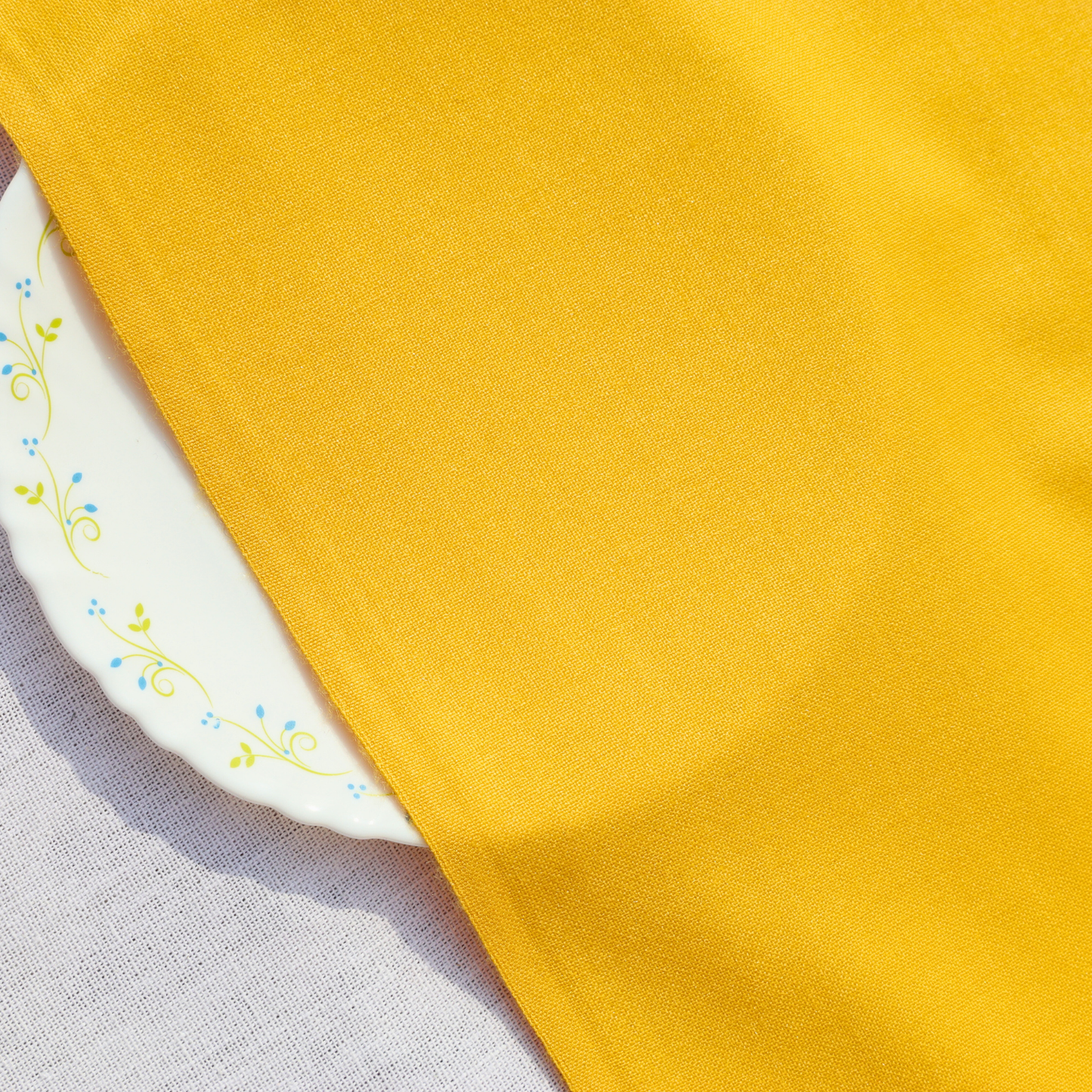 Golden Mustard Woolen Fabric – Soft, Warm & Premium Quality